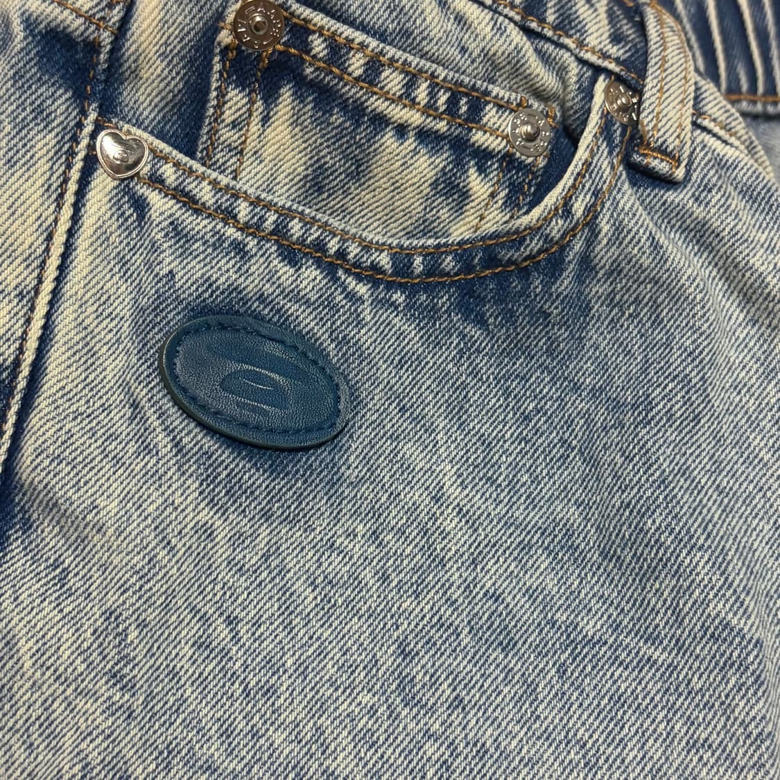 Aape 빈티지 워싱 와이드 팬츠 상품이미지3