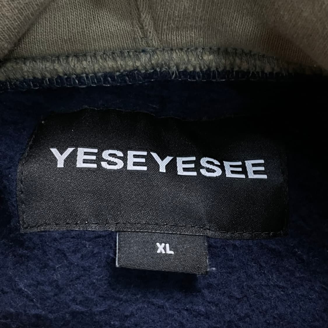 105 예스아이씨 QR 레이어드 후드티 상품이미지3