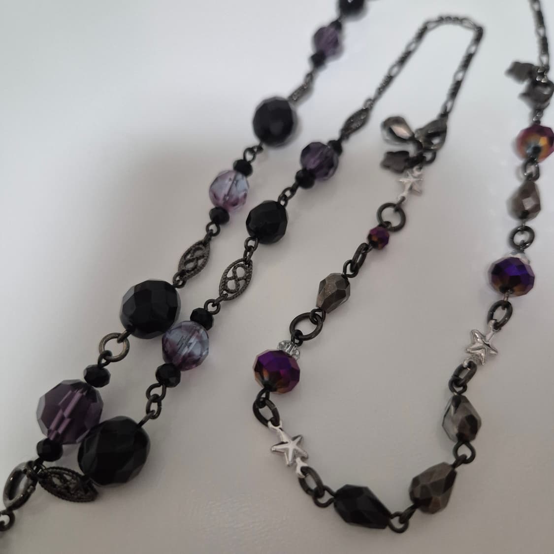 안나수이 비즈 달 목걸이 (박스X) 상품이미지3