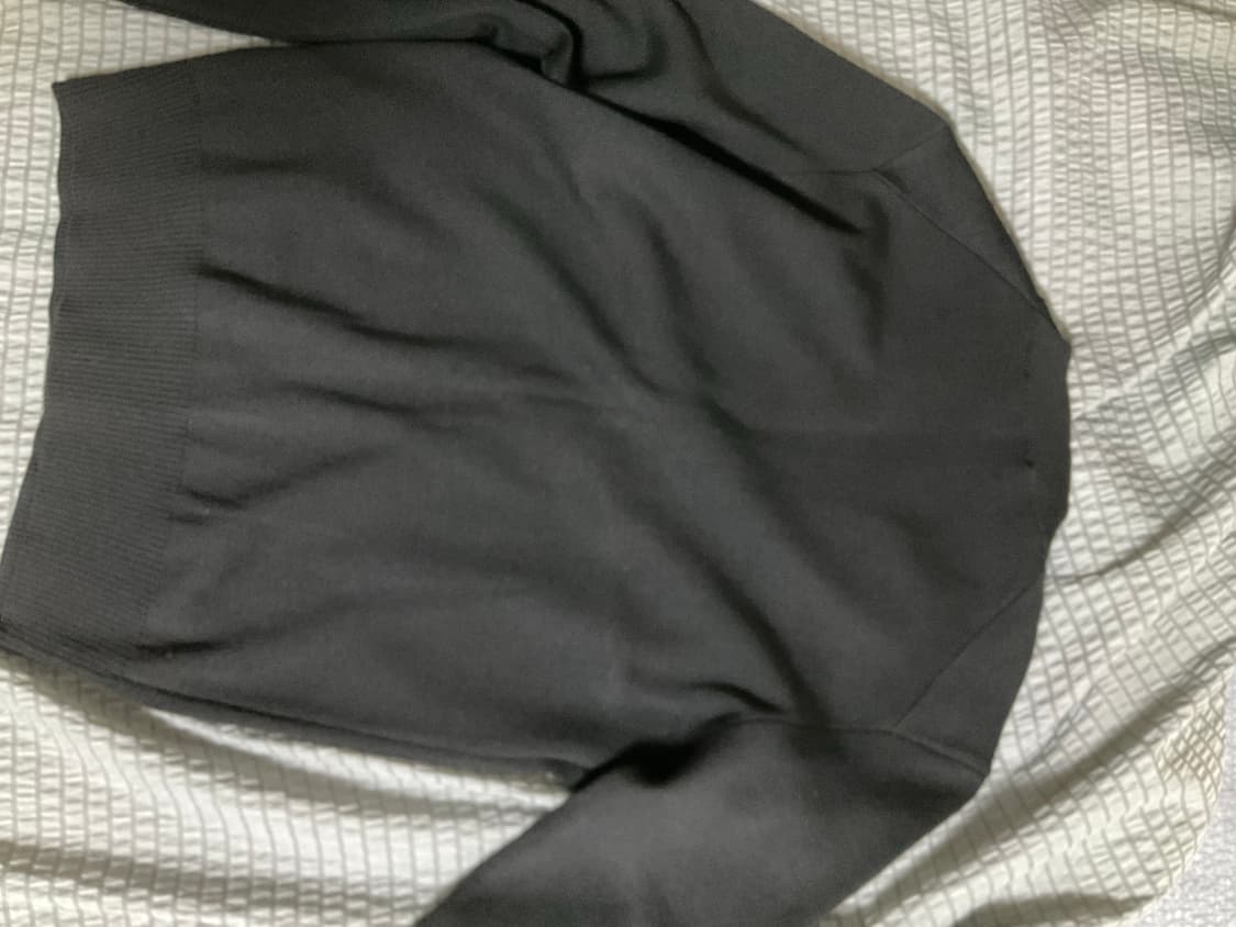아미 가디건 블랙 (M) 상품이미지2