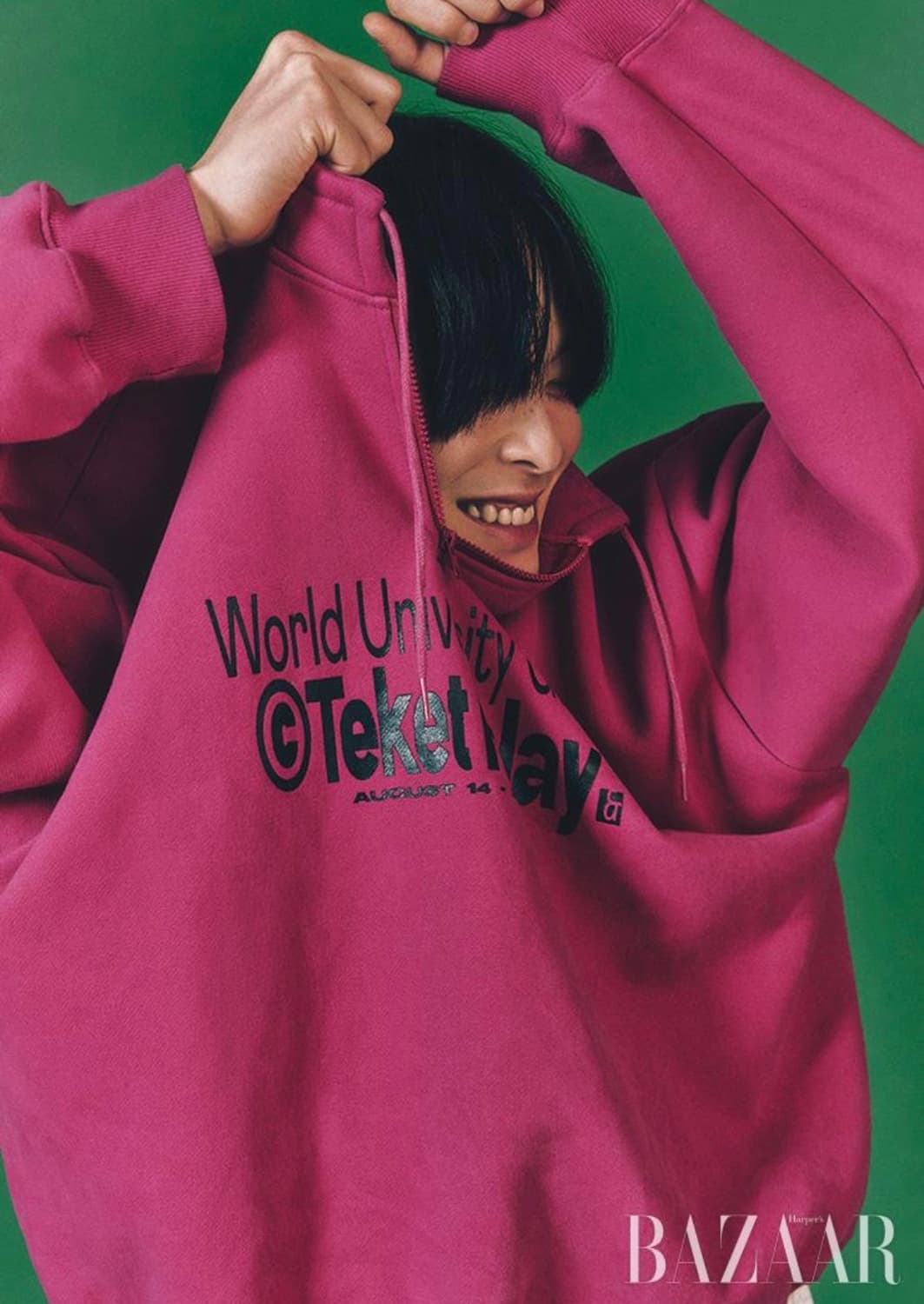 Teket💖 테켓 하프 집업 후드 집업 맨투맨 상품이미지5