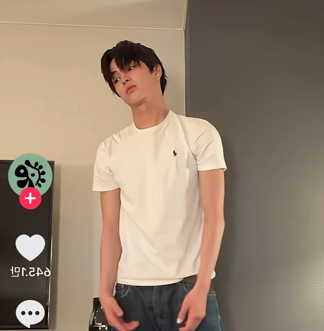 *코르티스 건호* 폴로 랄프로렌 포니 티셔츠 화이트 상품이미지1