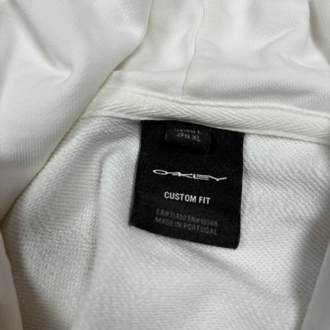 오클리 화이트 후드티 상품이미지5