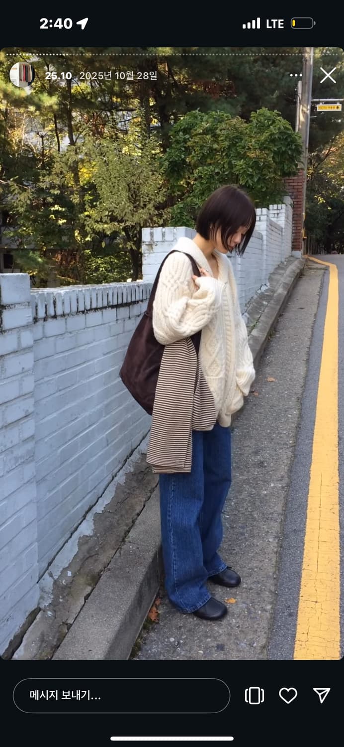 케이블니트집업Hazel wool cable knit zip up 상품이미지5