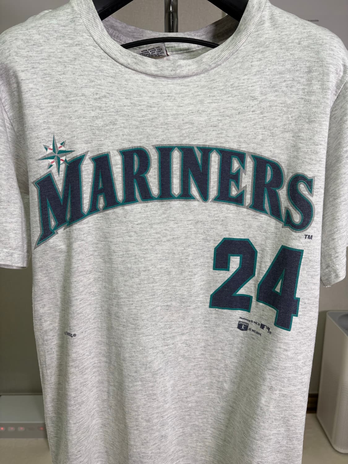 90s NUTMEG 시애틀 매리너스 Ken Griffey Jr. 티셔츠  상품이미지4