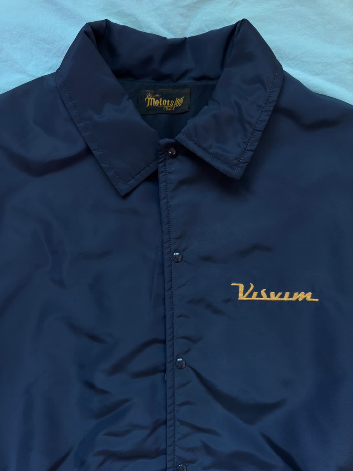 비즈빔 25AW 모터스 클럽 한정 코치자켓 네이비 상품이미지5