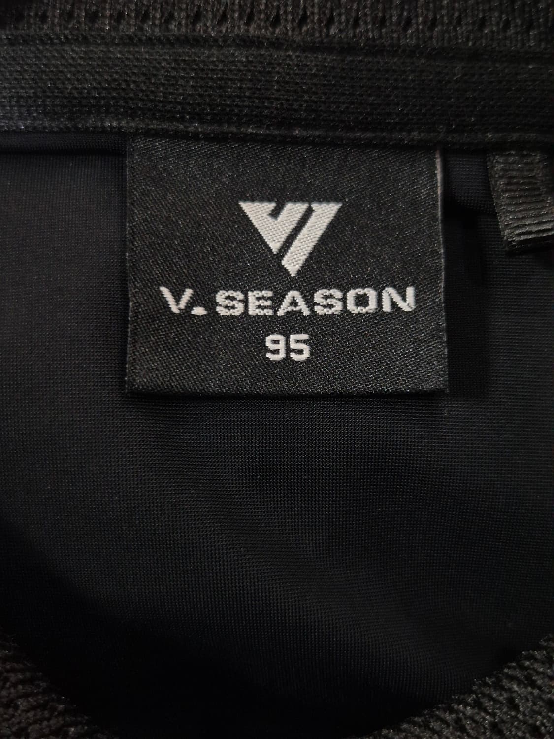 골프웨어 V.SEASON 95 블랙 반팔 카라티 95 55 66 상품이미지8