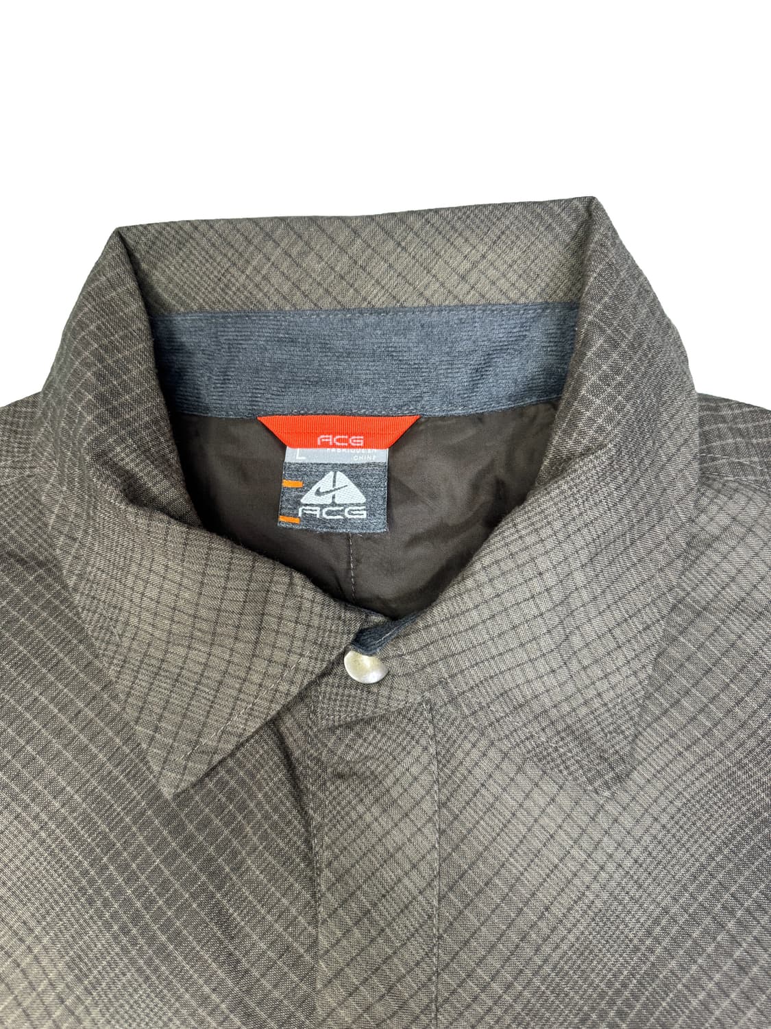 빈티지 00s 나이키 ACG 폴리 나일론 퍼프 셔츠 자켓 L 상품이미지5