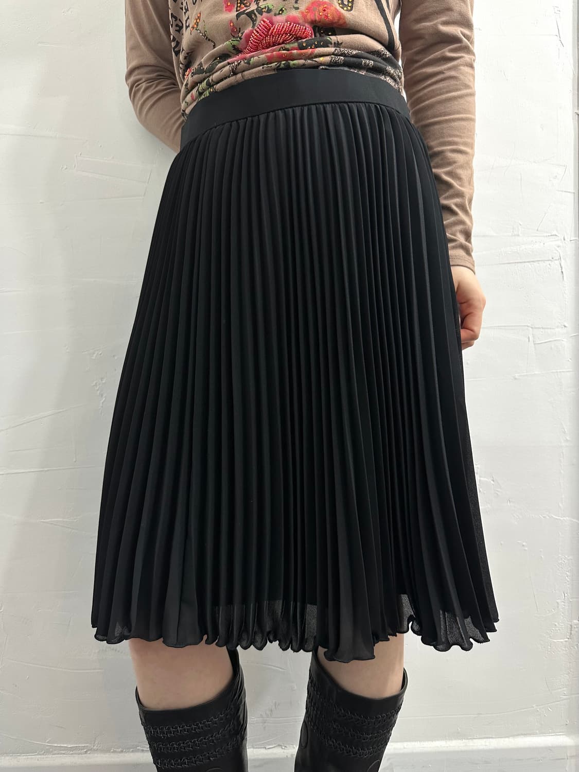 pleats skirt 상품이미지1