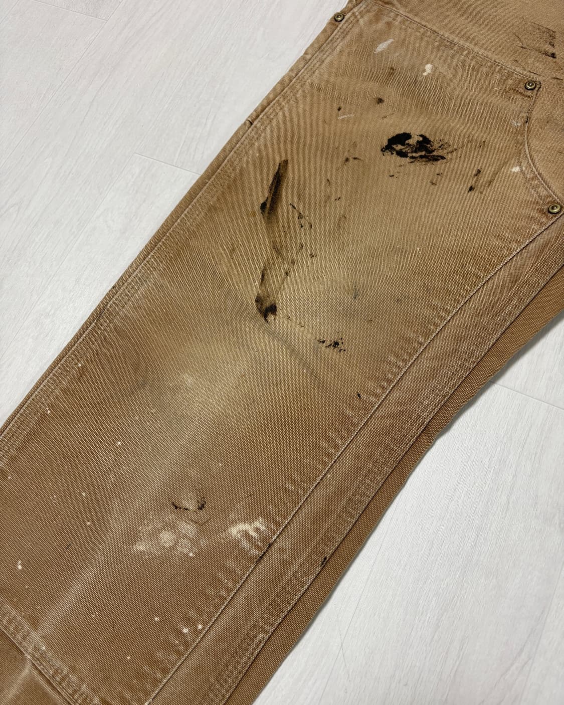 빈티지 USA 칼하트 더블니팬츠 브라운 (32) 상품이미지3