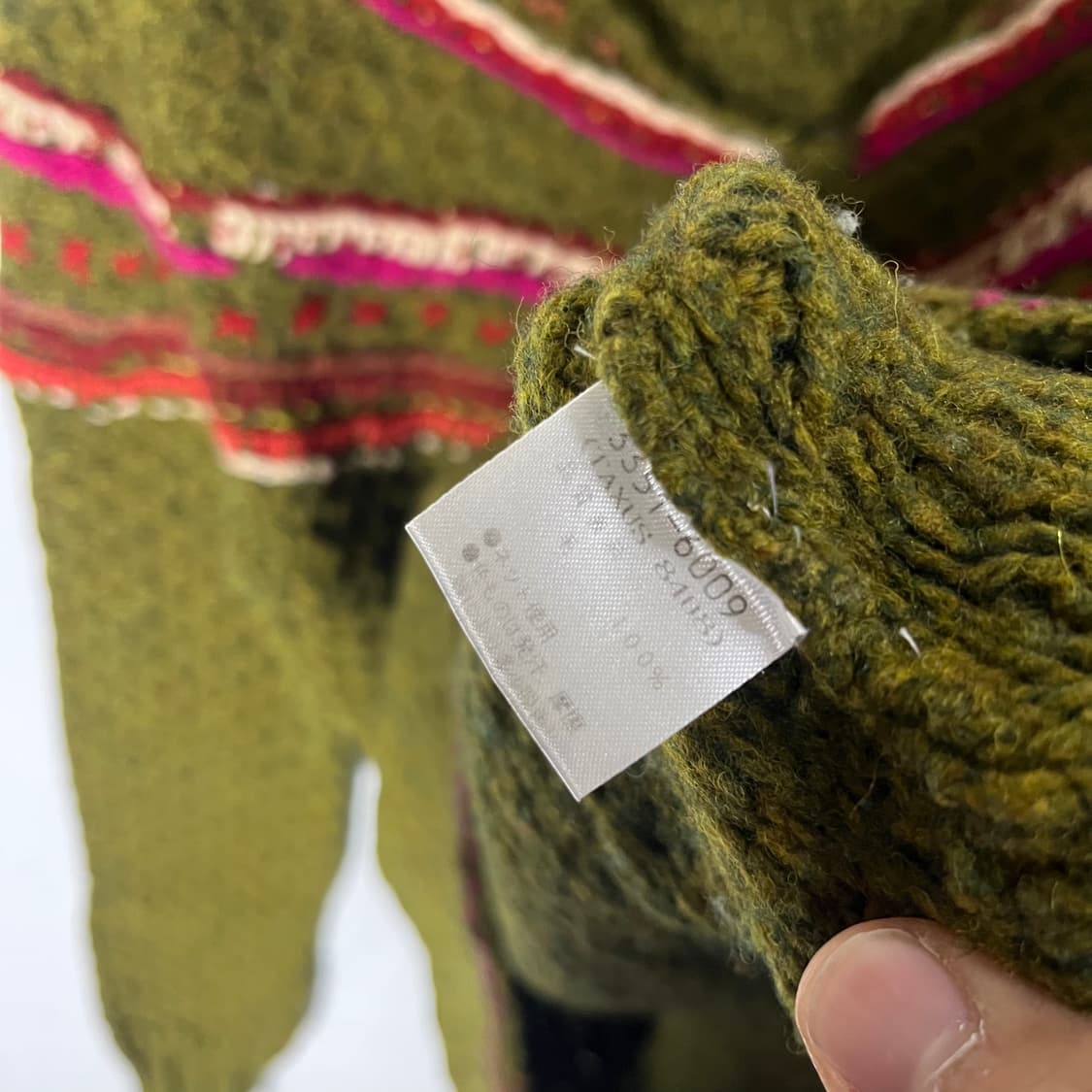 [Dries Van Noten] 드리스반노튼 텍서스 브이넥 울 니트 상품이미지6