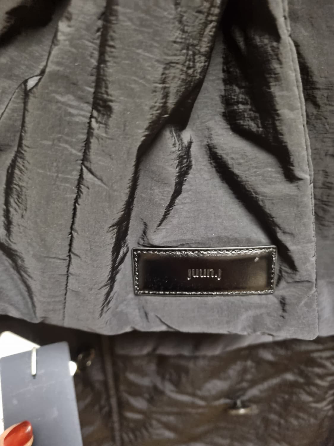 (새상품) 준지 여성 패디드 자켓+목도리  상품이미지3