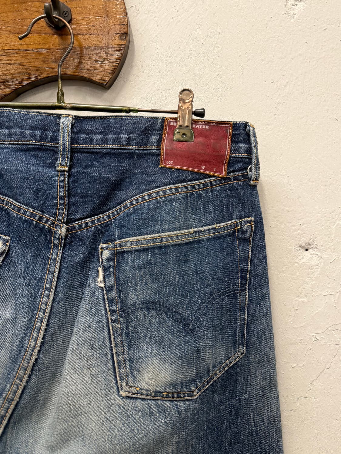 32) Buzzer Beater Selvedge Straight Deni 상품이미지3