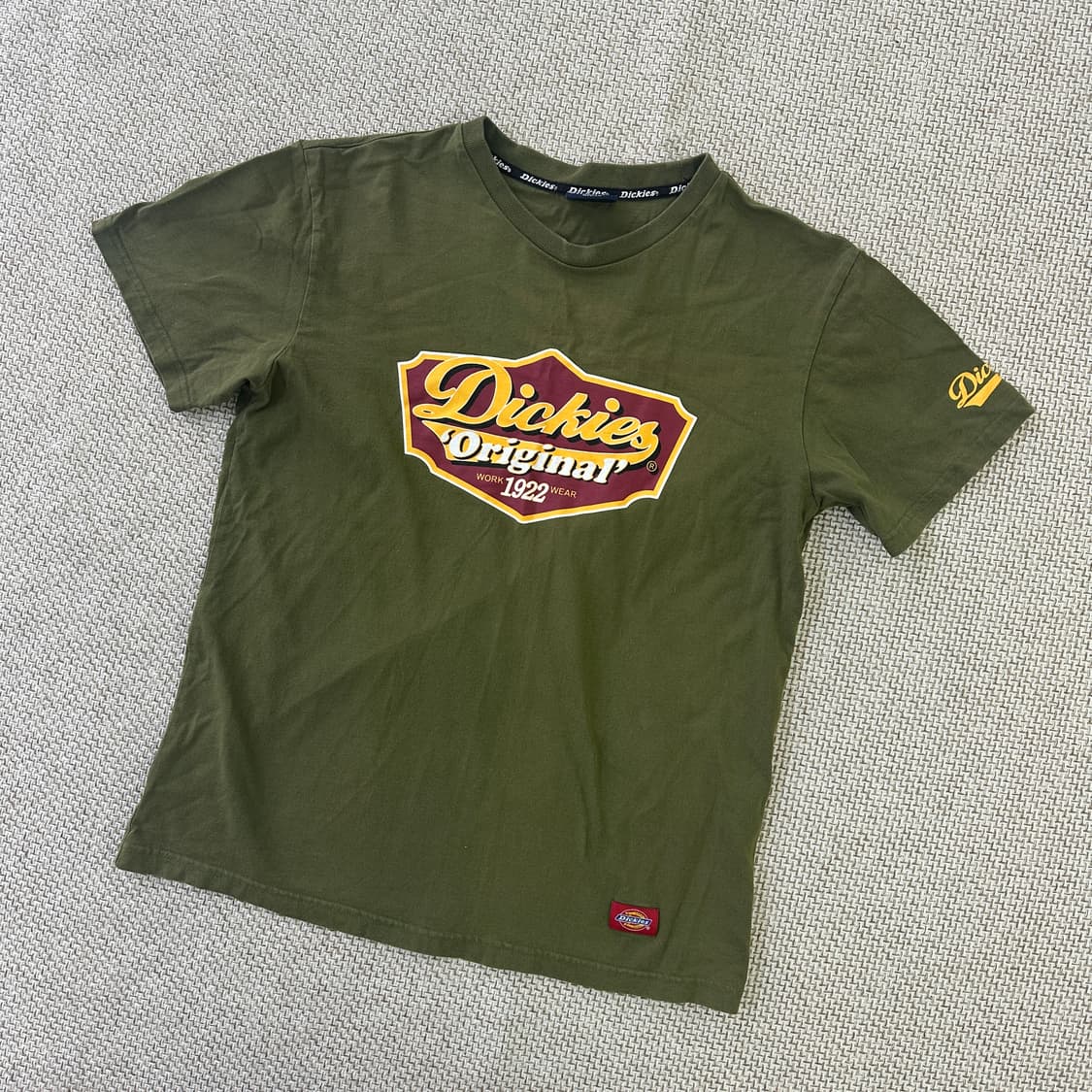 M 디키즈 사이드 로고 반팔 티셔츠 0416D 상품이미지1