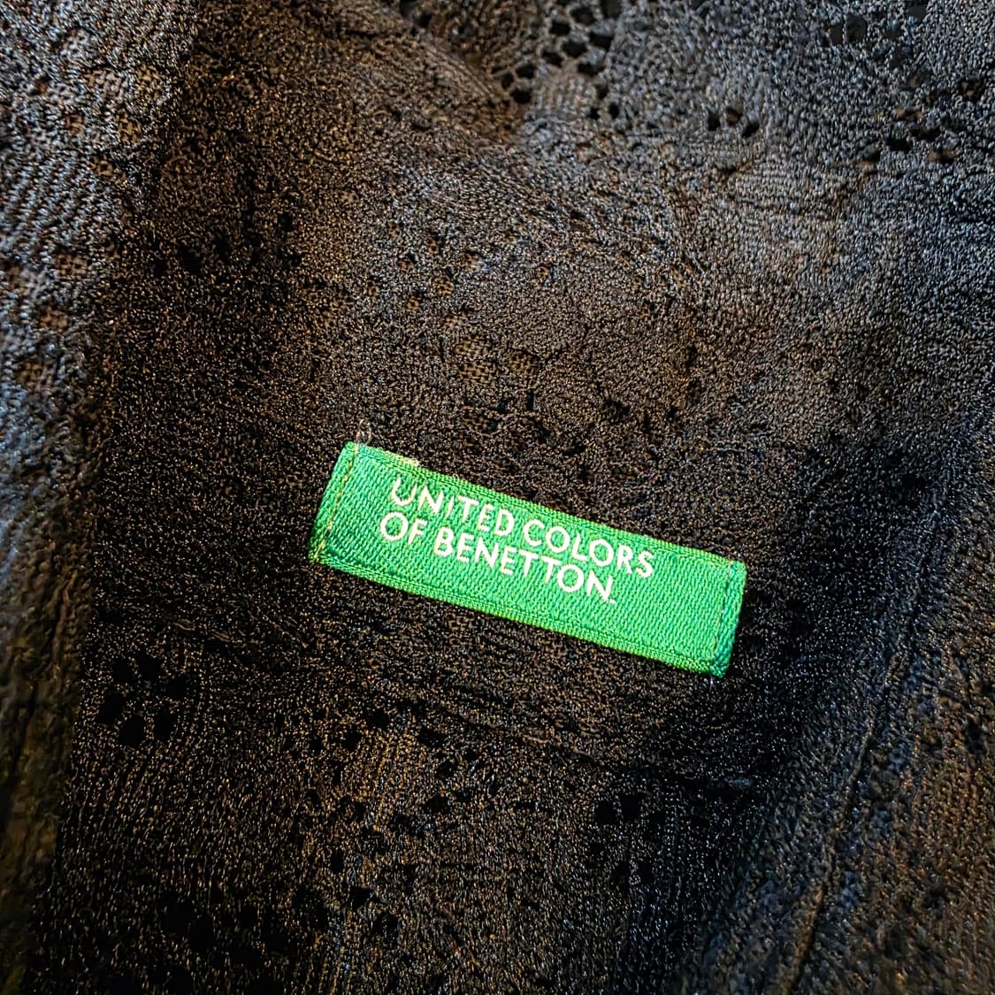 베네통  레이스 벨 슬리브 블라우스 상품이미지7