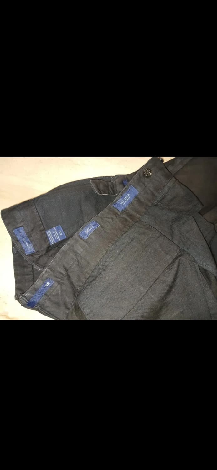 INCOTEX  COTTON CHINO BLACK 상품이미지8