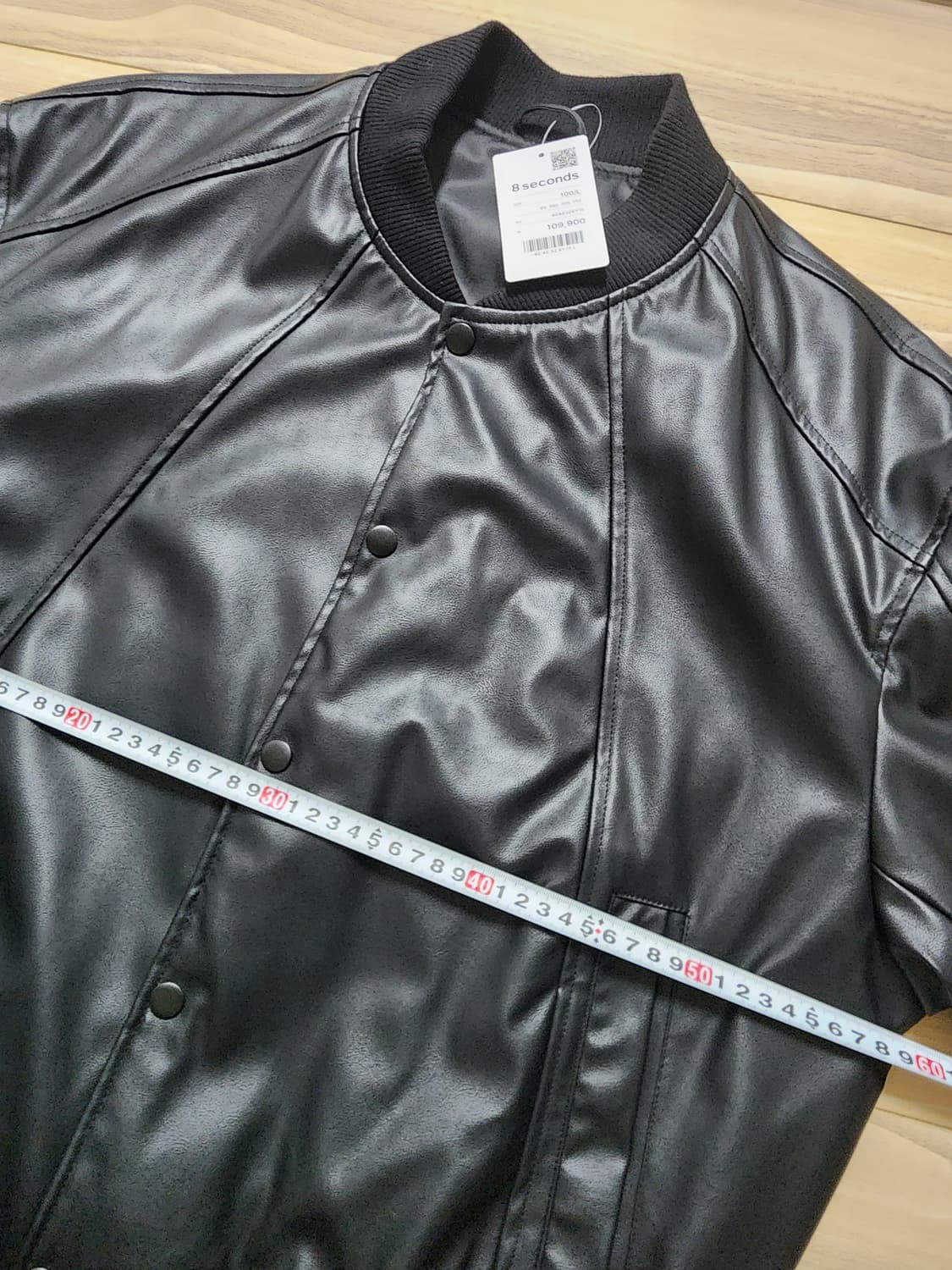 에잇세컨즈레더바시티점퍼가죽자켓 상품이미지7