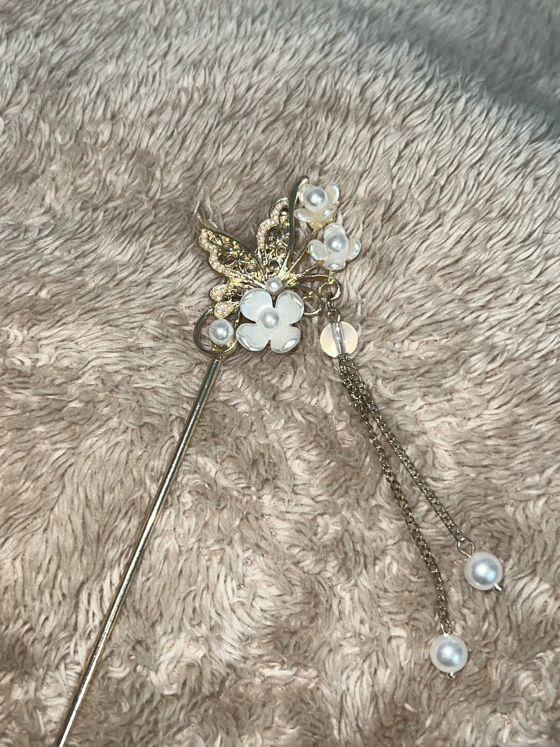 레테 오리엔탈 동양풍 나비 페어리 비녀 상품이미지1