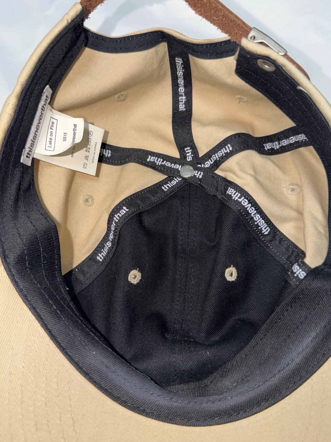 디스이즈네버댓 캡모자 상품이미지8