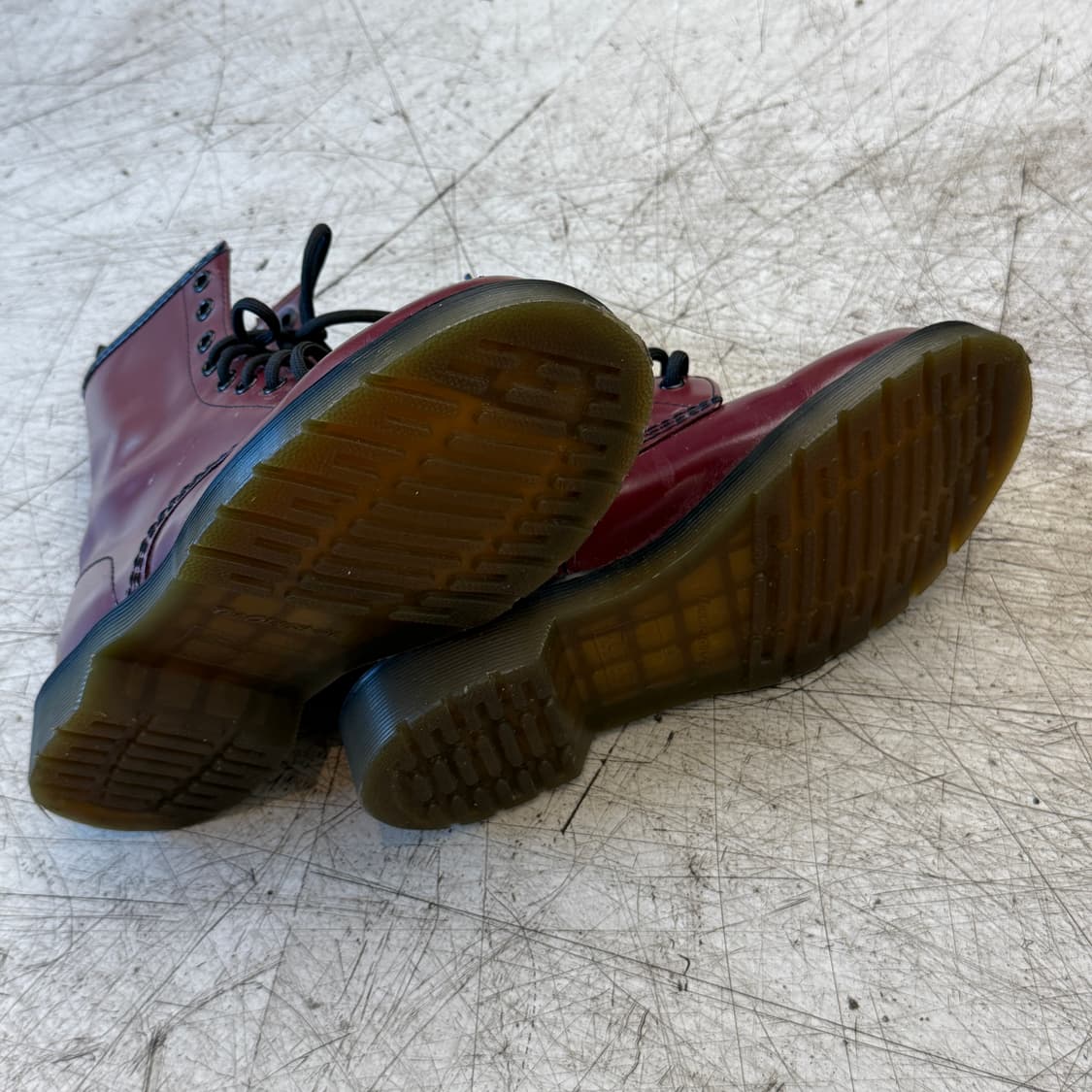 닥터마틴 1460 버건디 부츠 UK4 상품이미지5