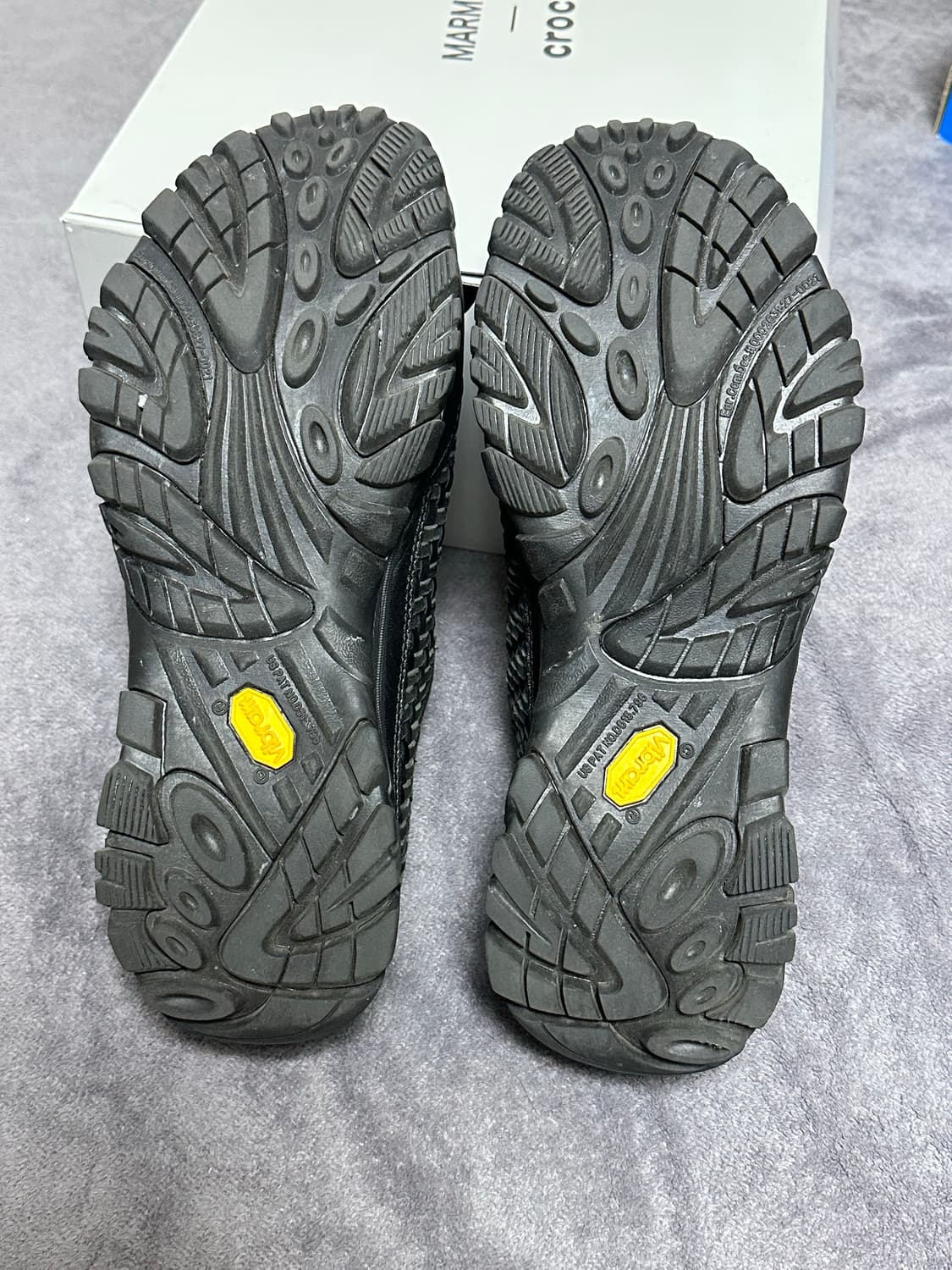 [275] 머렐 1trl moab2 우븐 슬라이드 레더 블랙 상품이미지5