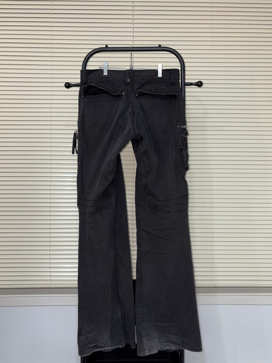 Bee Bell 카고 플레어 데님 팬츠 상품이미지2