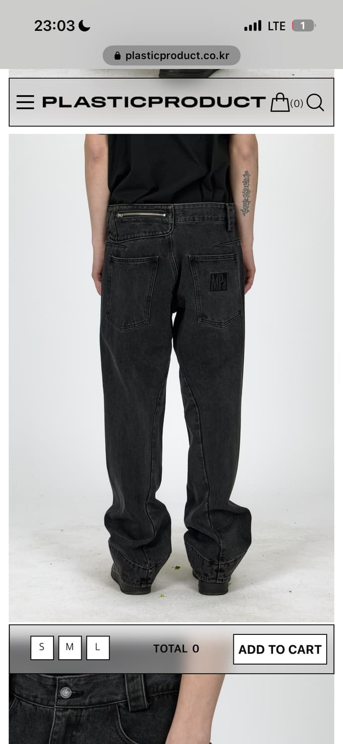 MPa drift denim black L 상품이미지1