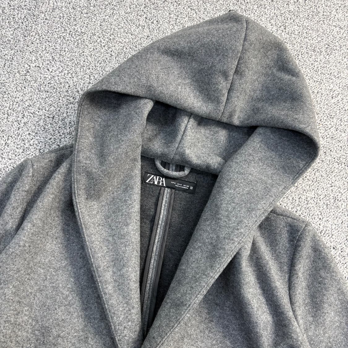 M 자라 후드 코트 0309J 상품이미지2