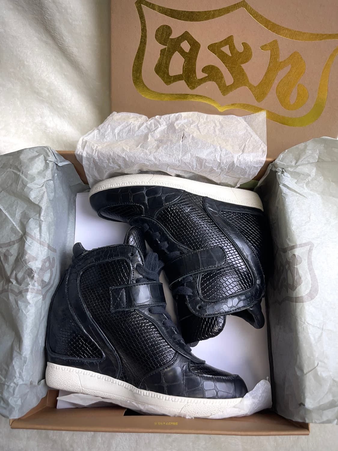 [37] 아쉬 레더 하이탑 웨지 스니커즈 || 235-240 (박스✅) 상품이미지4