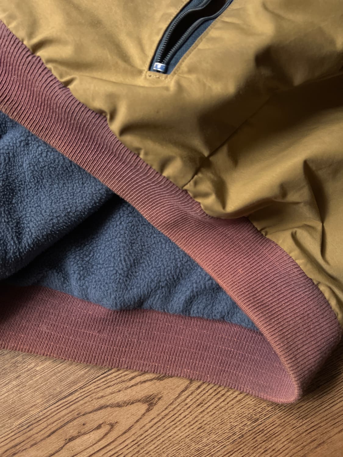 [L]90's L.L.Bean USA 엘엘빈 플리스라이닝 베이지 웜업자켓 상품이미지7