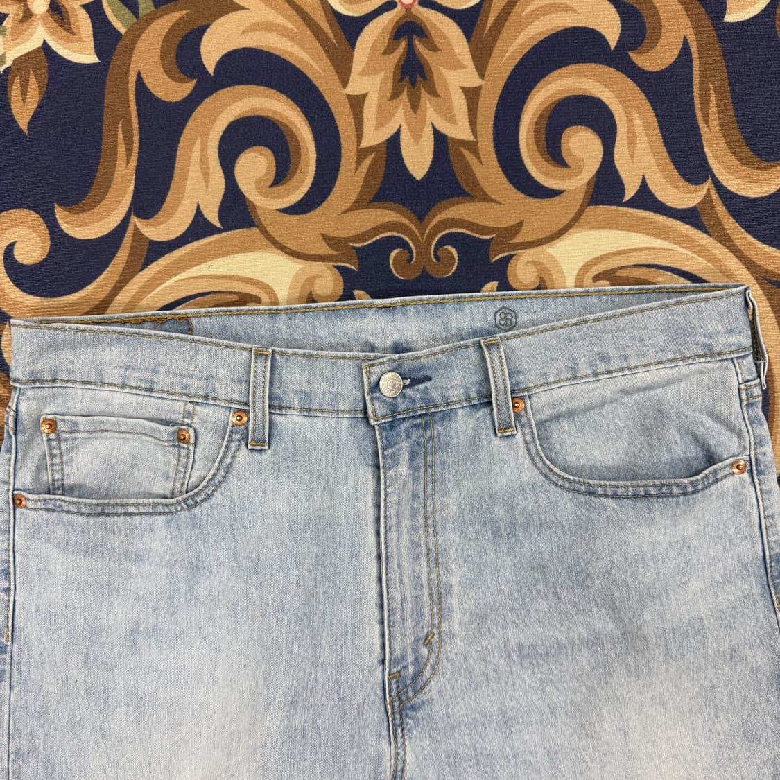 (36)리바이스 Levis 502 연청 데님팬츠 상품이미지4