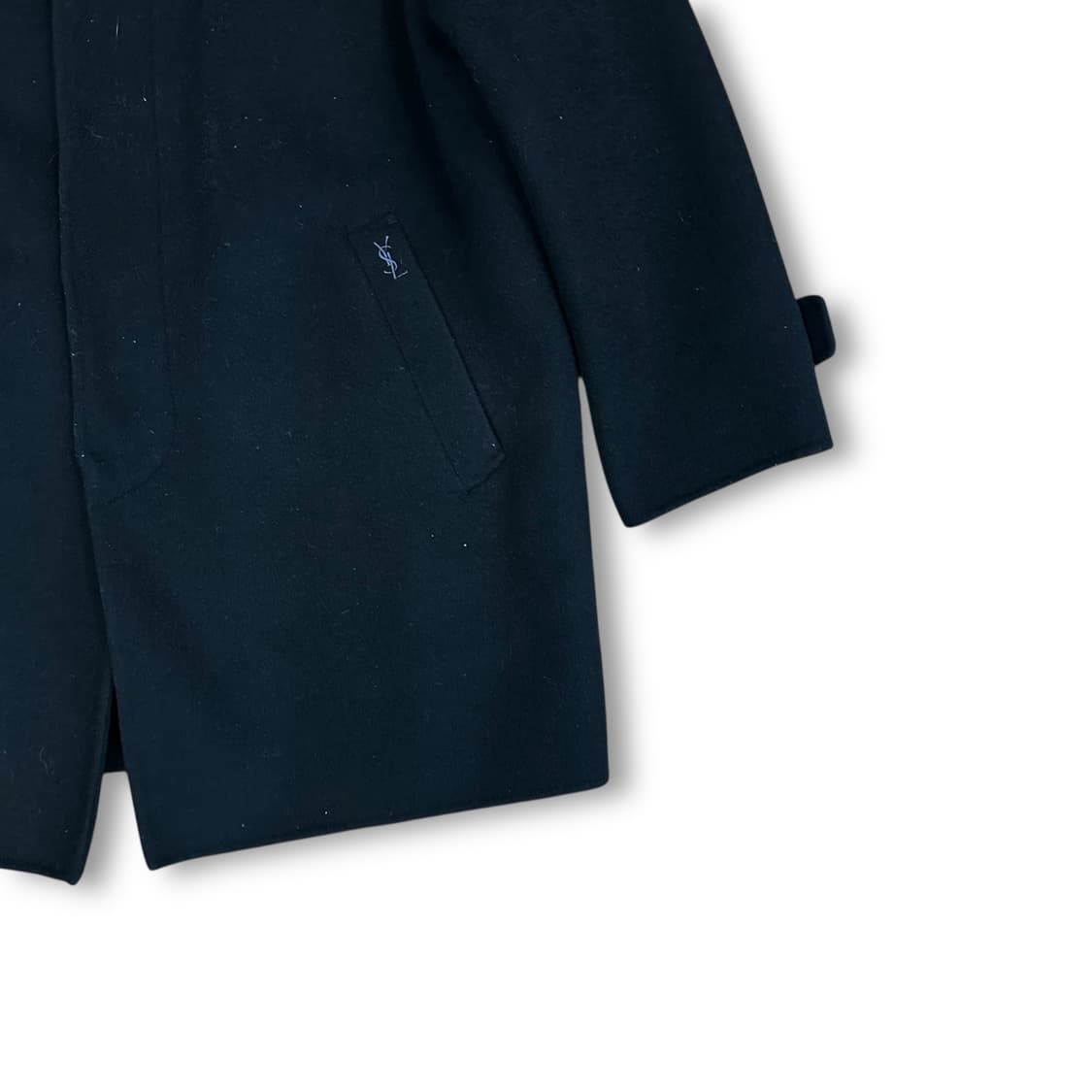 입생로랑 울 코트 상품이미지3