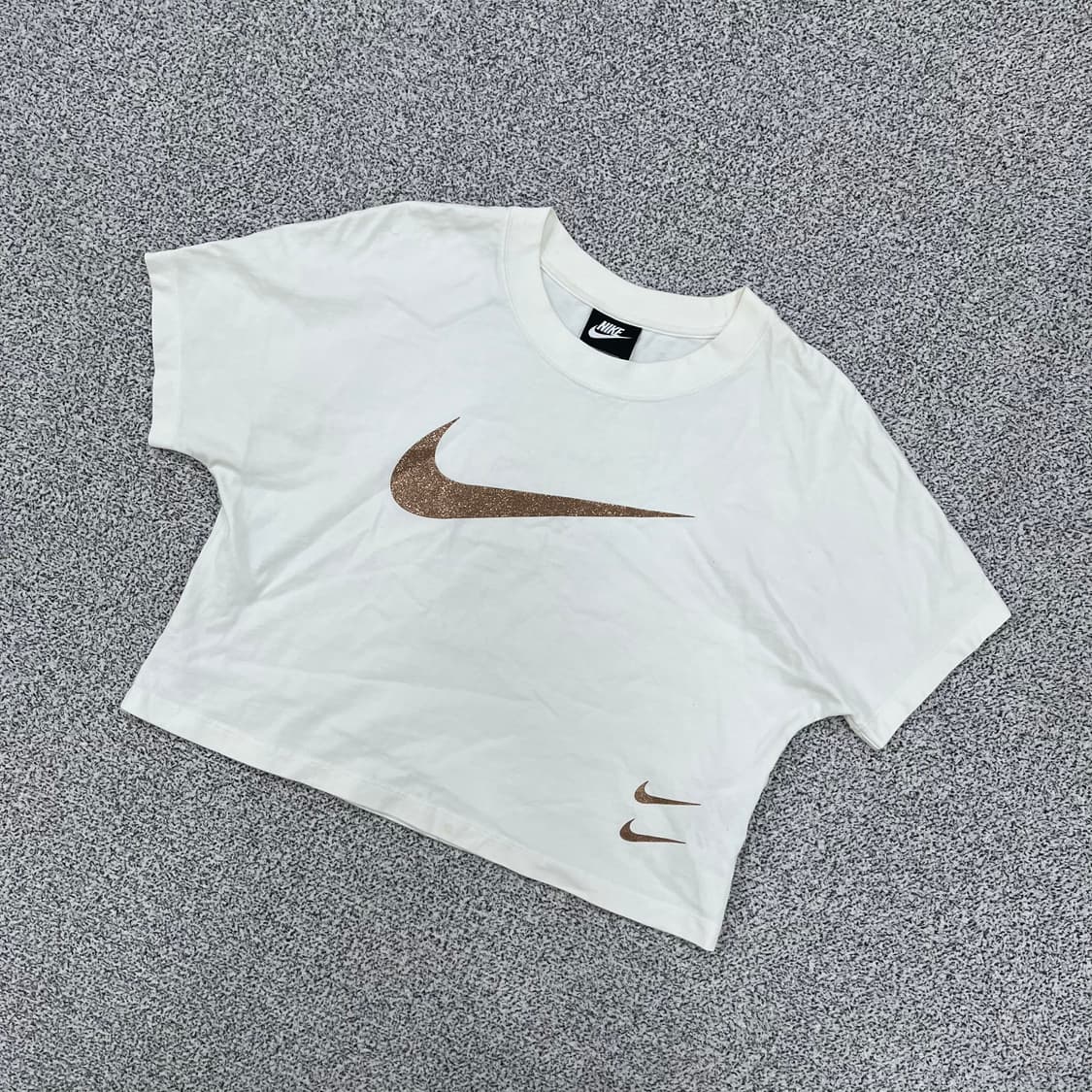 XL 나이키 여성 더블 스우시 반팔티 0410M 상품이미지1