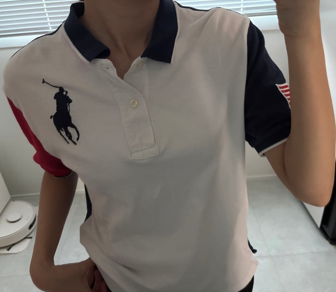 대장)빅포니 성조기 반팔 카라티 상품이미지1