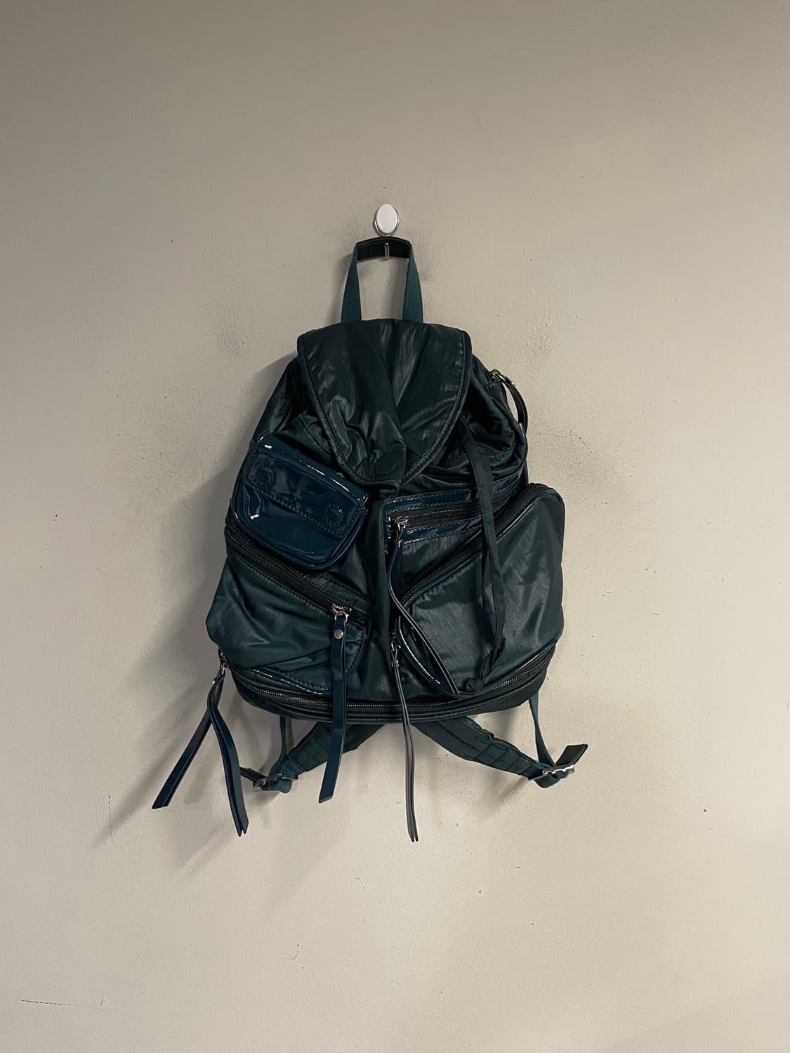 DIESEL pocket backpack blue  상품이미지1