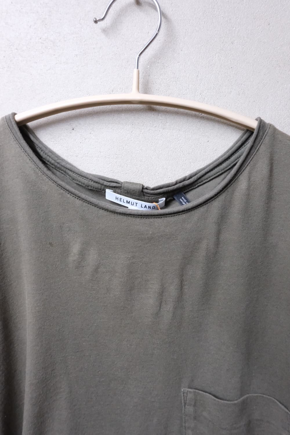 Helmut lang 로우엣지 포켓 티셔츠 M 상품이미지7