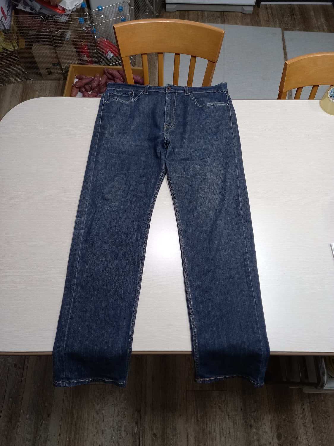 37 리바이스505 스판 일자진 진청 37-139 상품이미지1