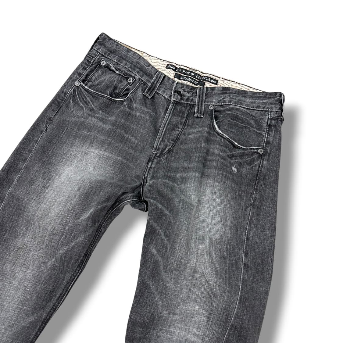 00‘s 리바이스 블랙 워싱 데님팬츠 상품이미지3