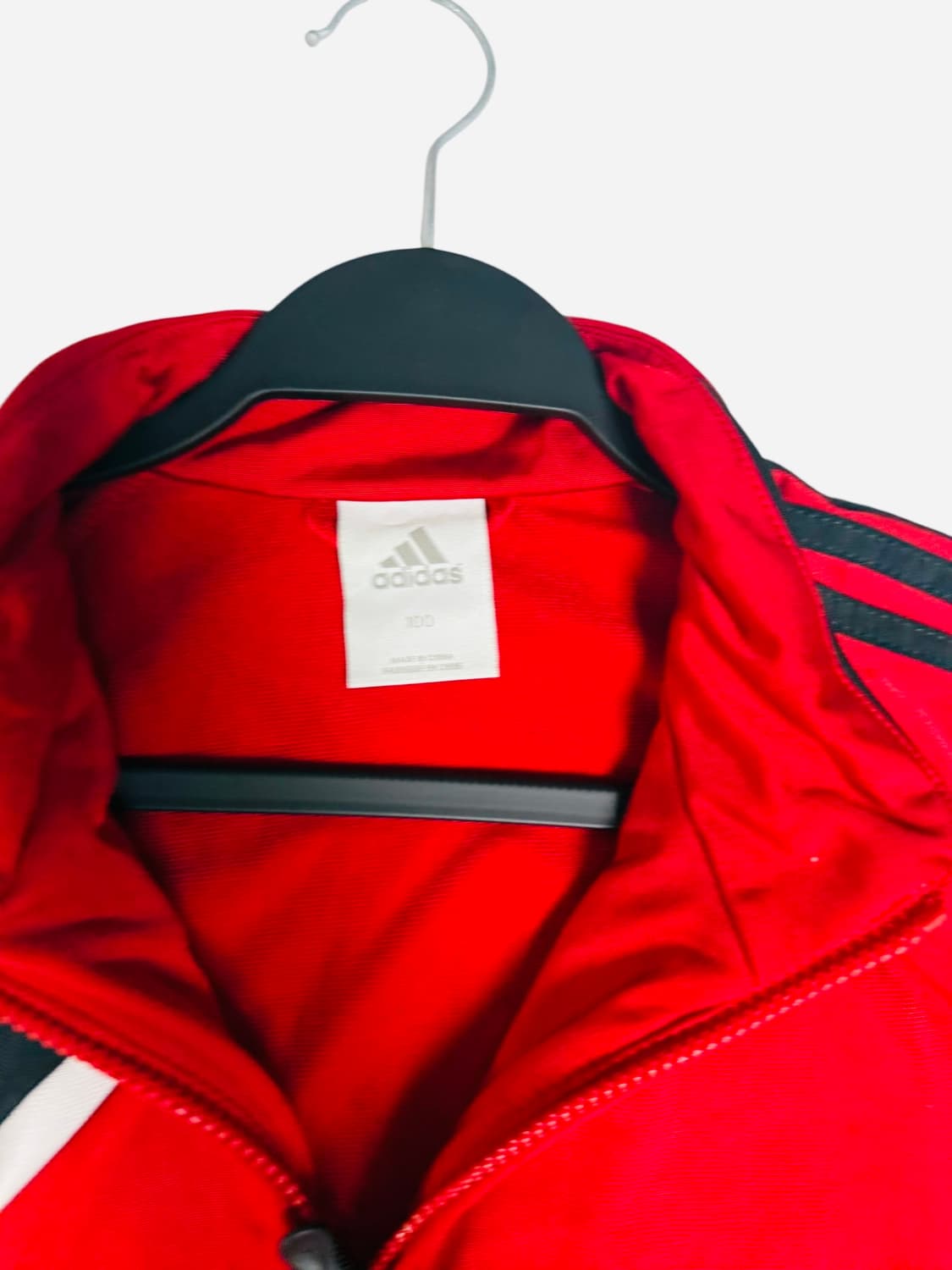 [아디다스] Tiro PES Suit 레드/블랙 트랙탑 (100) 상품이미지4