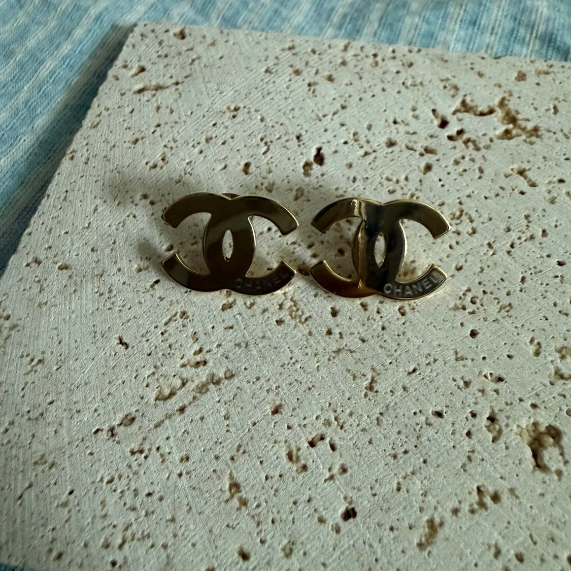 업사이클링 귀걸이 골드 상품이미지1