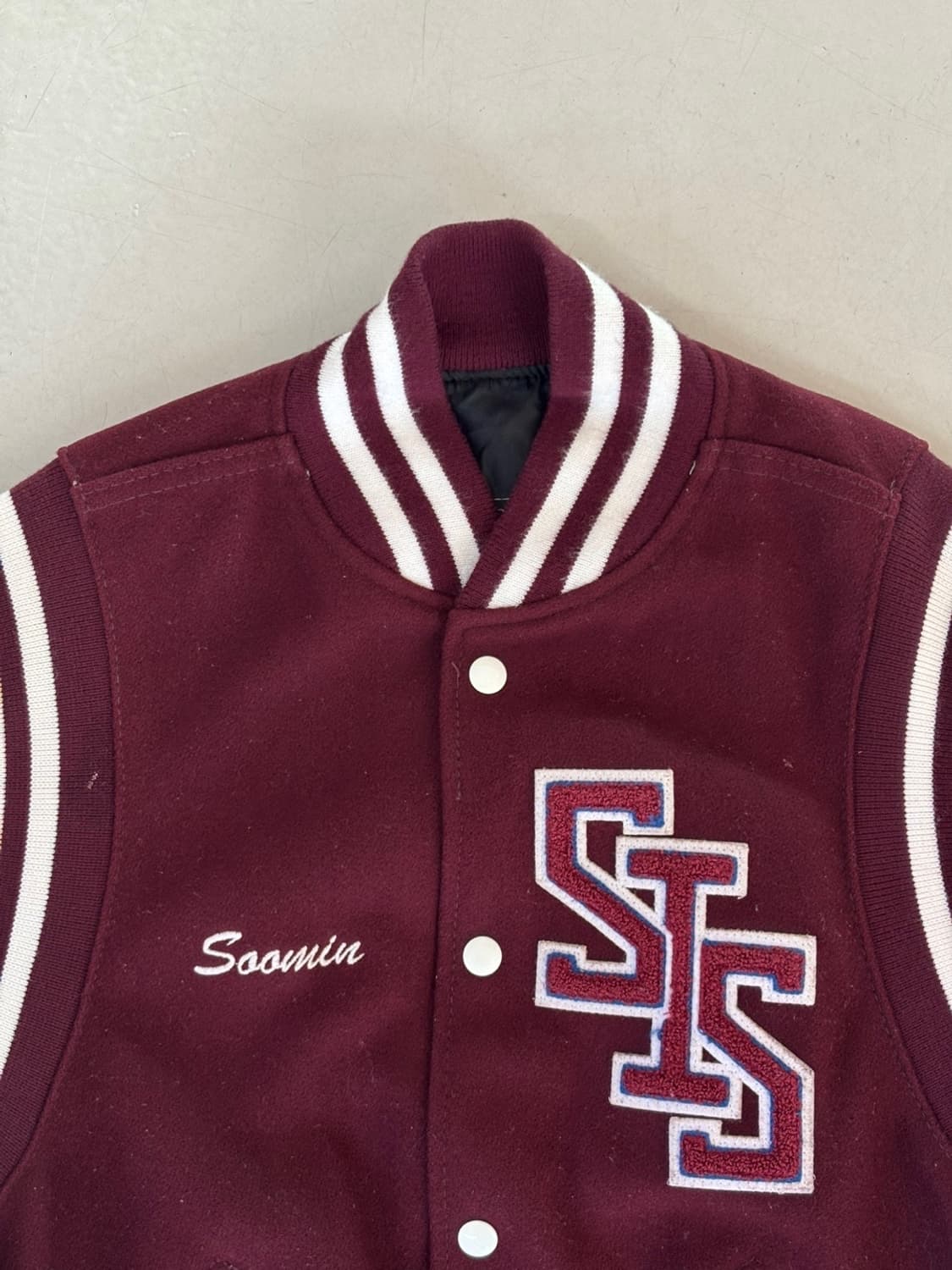 Vintage Holloway Wool Varsity Jacket 상품이미지4