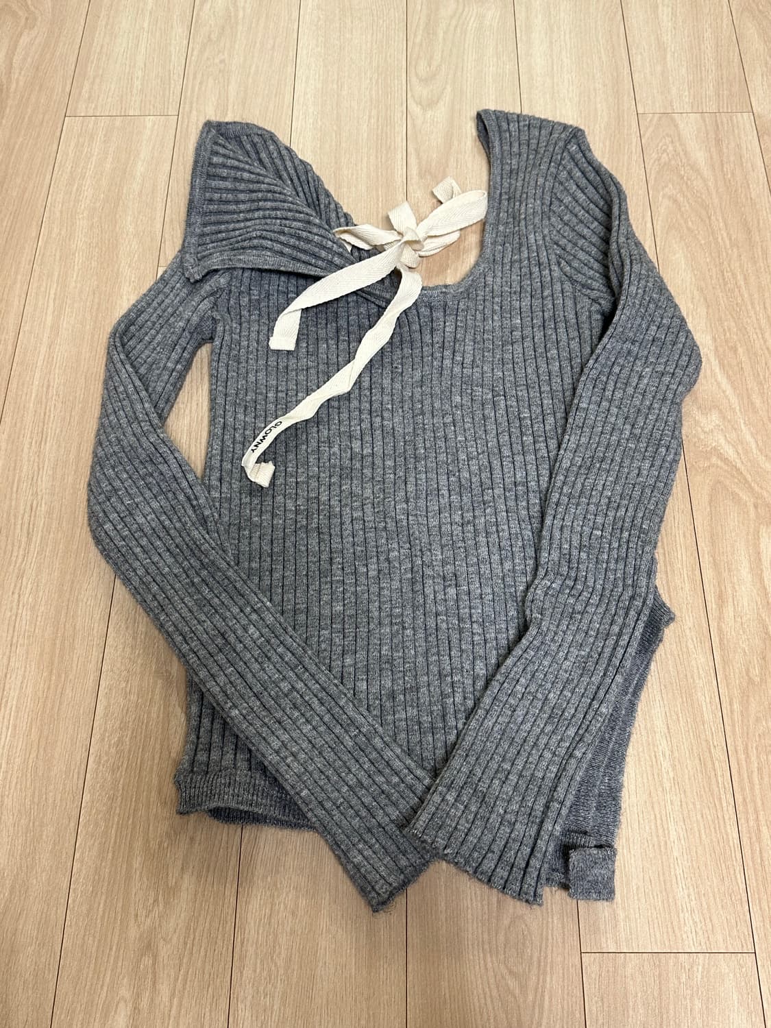 글로니 아이사 니트 그레이  상품이미지6