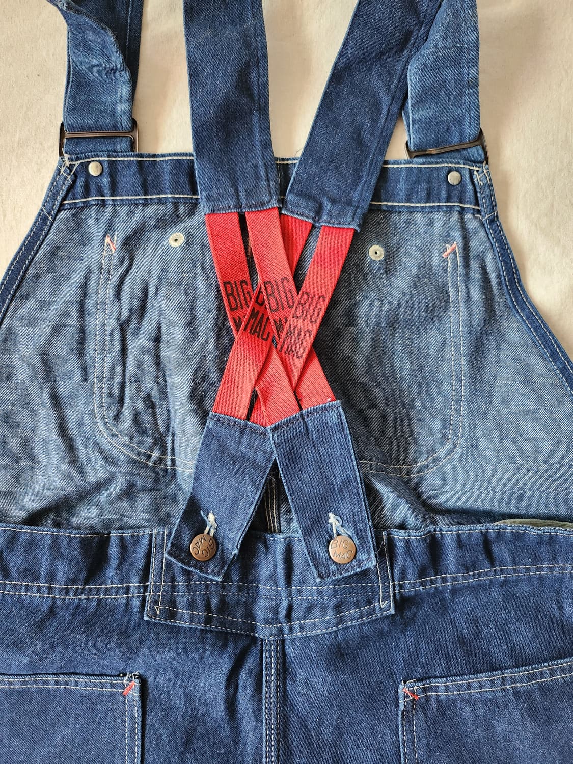 80s Bigmac overall 상품이미지2