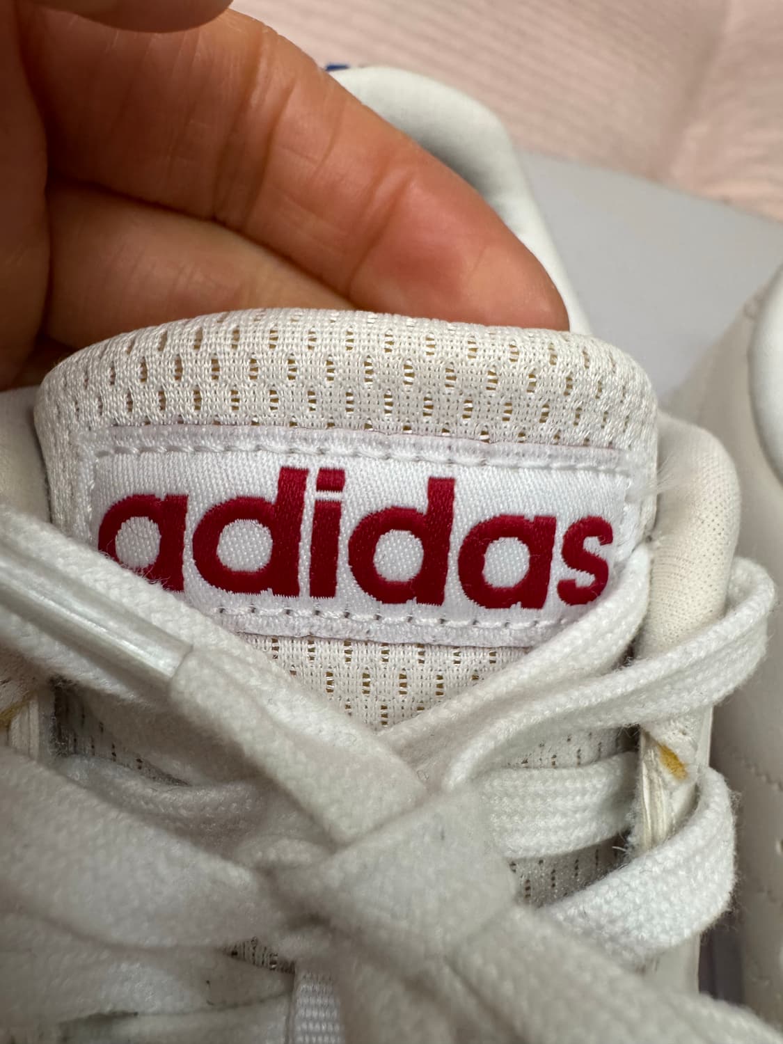 adidas 아디다스 삼선 스니커즈 (화이트,블루,레드) 상품이미지5