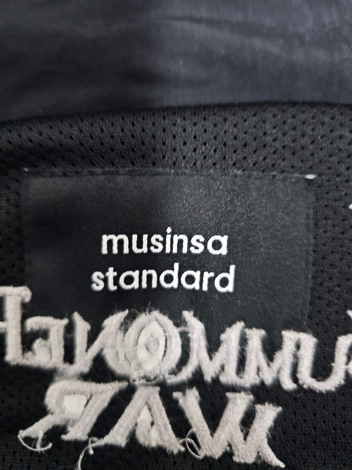 무신사 스탠다드 우븐 바람막이 XL 상품이미지3