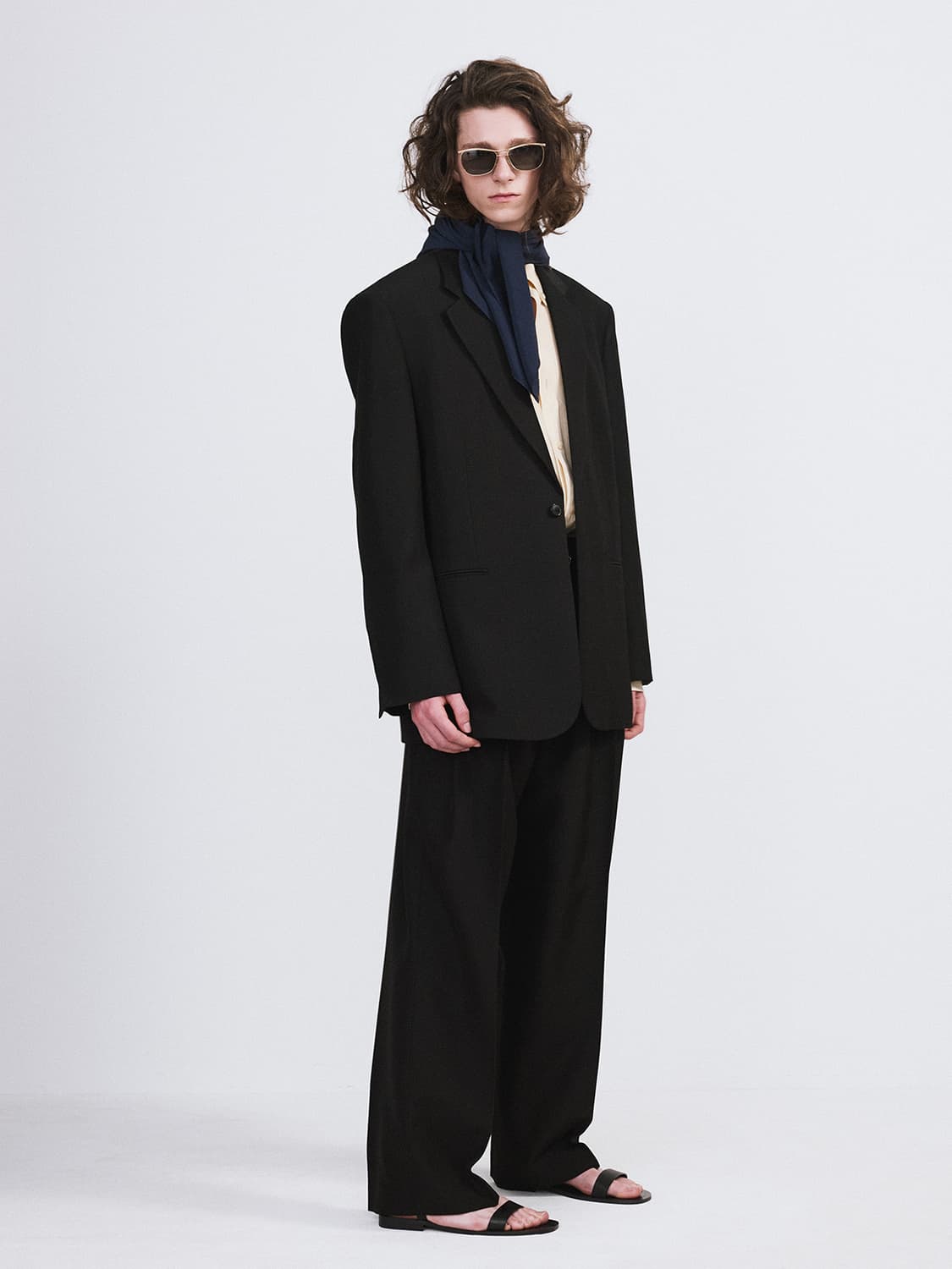 렉토 26SS 클래식 싱글 셋업 수트 블랙 상품이미지2