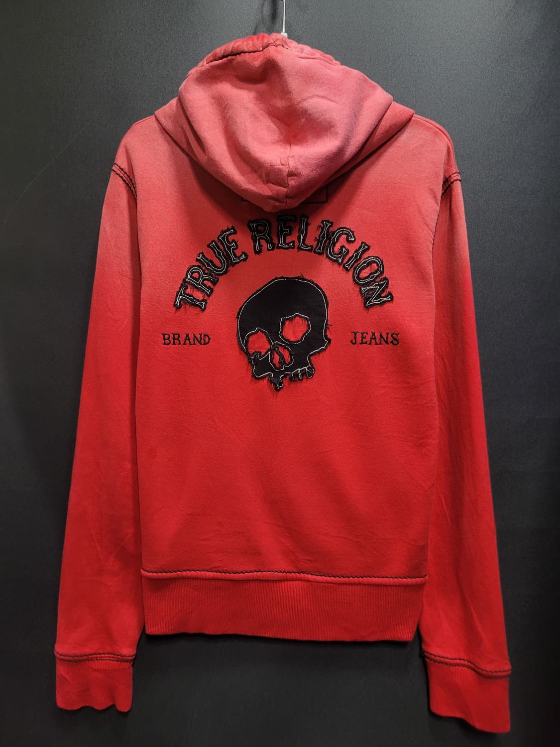 TRUE RELIGION 트루릴리젼 빈티지 페이디드 후드집업  상품이미지4