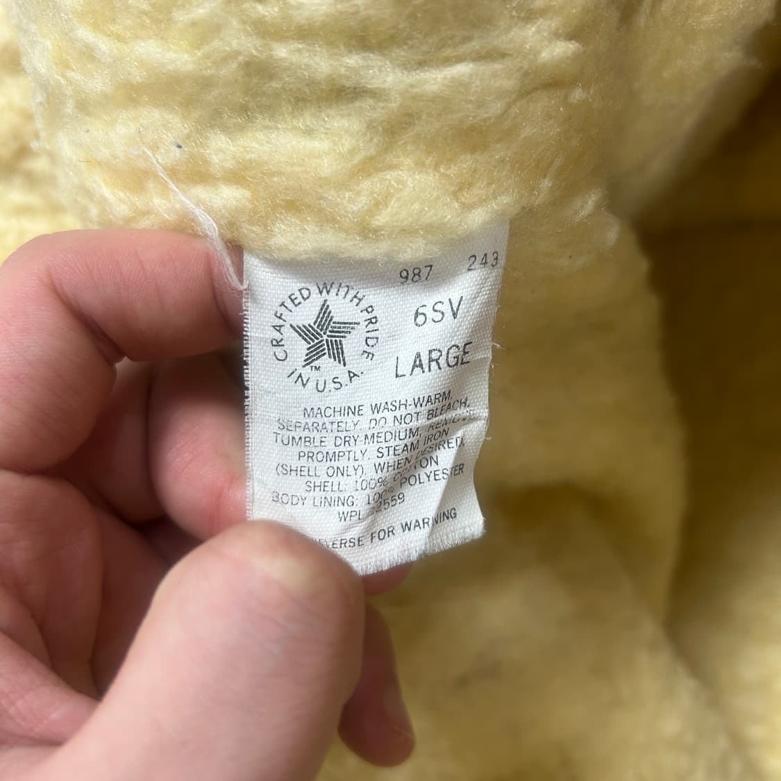 칼하트 80s 쉐르파 베스트(L) 상품이미지5