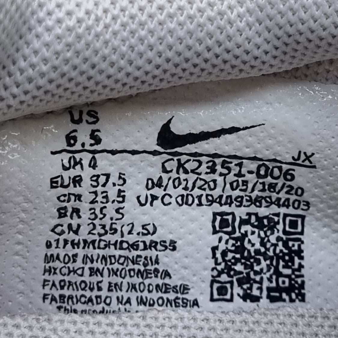 나이키 데이브레이크 여성운동화235 상품이미지6