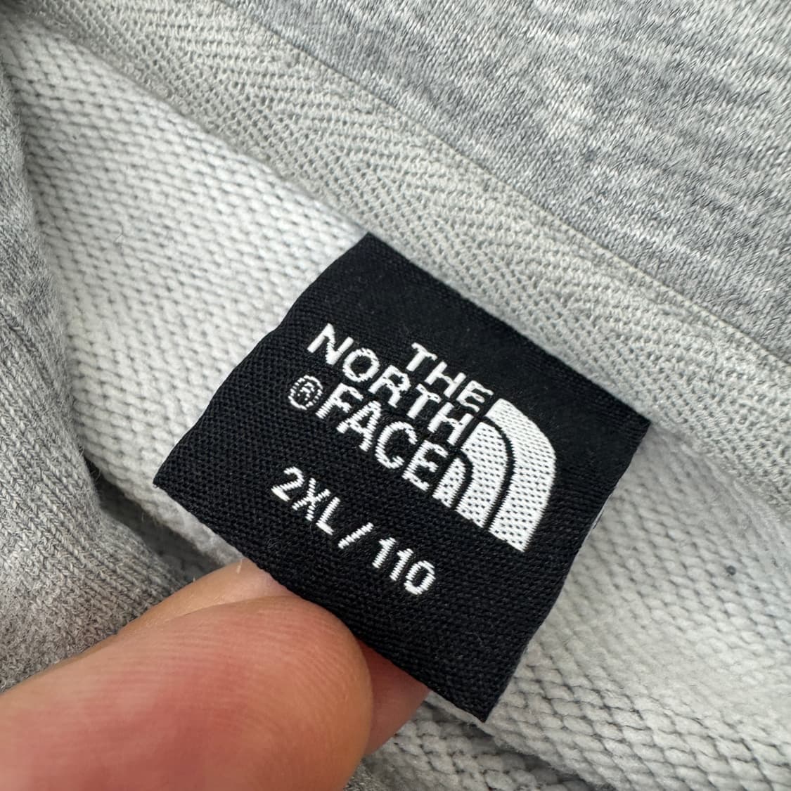 2XL(105)  노스페이스 빅로고 후드 티셔츠 상품이미지5